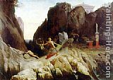 Blaise Alexandre Desgoffe The Wrath of Orestes painting